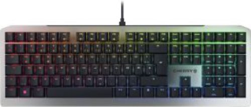 Cherry MV3.0 RGB toetsenbord USB QWERTZ Duits Zwart, Grijs