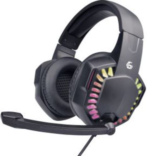 Gembird GHS-06 hoofdtelefoon/headset Bedraad Hoofdband Gamen USB Type-A Zwart