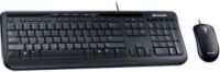 Microsoft Wired Desktop 600 toetsenbord Inclusief muis USB Zwart