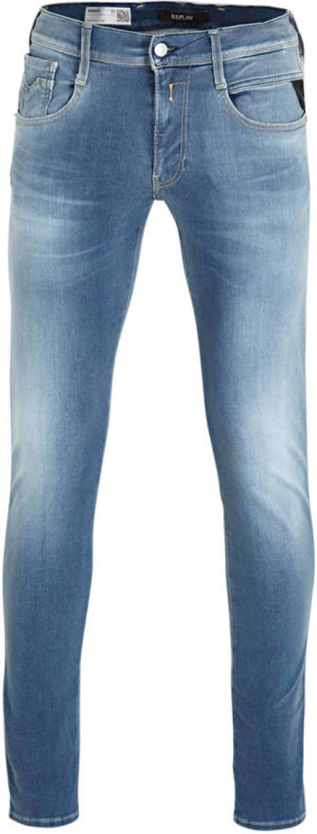 Replay slim fit jeans Anbass light denim