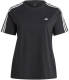 adidas Sportswear T-shirt ESSENTIALS SLIM 3-STREPEN – GROTE MATEN