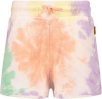 Vingino tie-dye sweatshort zalm/multicolor