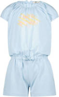 Esprit jumpsuit met printopdruk lichtblauw