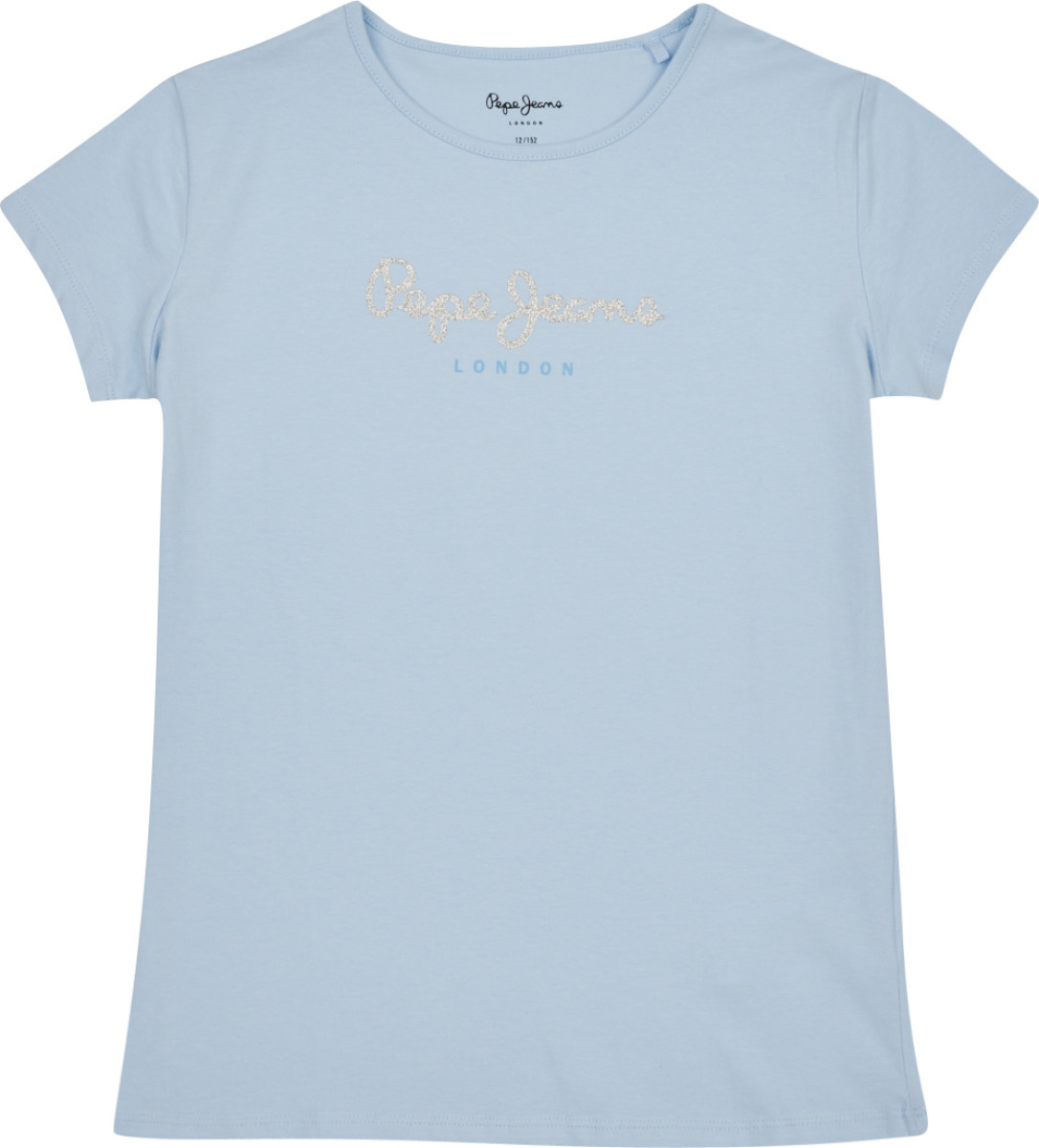 T-shirt Korte Mouw Pepe Jeans  HANA GLITTER S/S N
