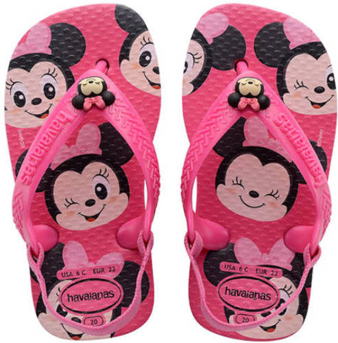 Havaianas teenslippers met hielbandje roze