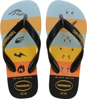 Havaianas Pokémon teenslippers zwart