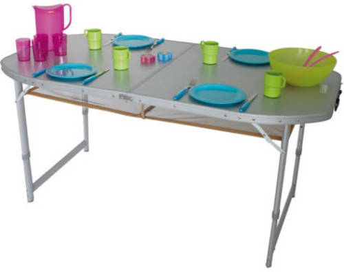 Eurotrail campingtafel (70x150x80 cm)