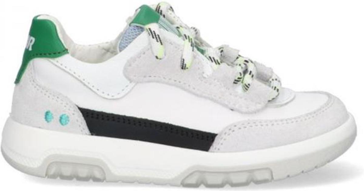 Bunnies leren sneakers wit