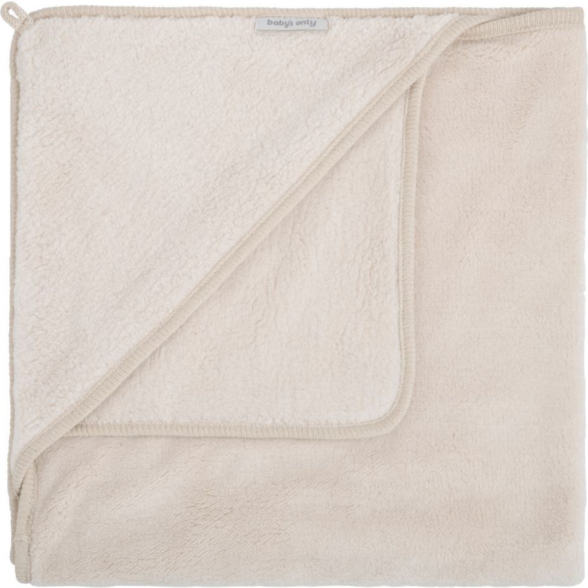 Baby's Only wikkeldeken Cozy 75x75 cm 5-puntsgordel warm linen