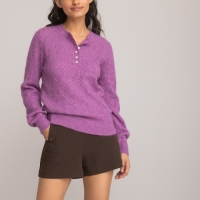 La Redoute Collections Trui met tuniekhals, in ribbelsteek