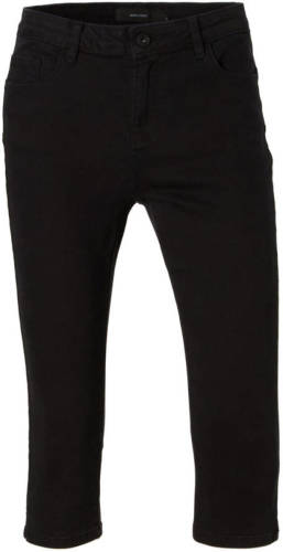 VERO MODA slim fit capri jeans VMHOT black