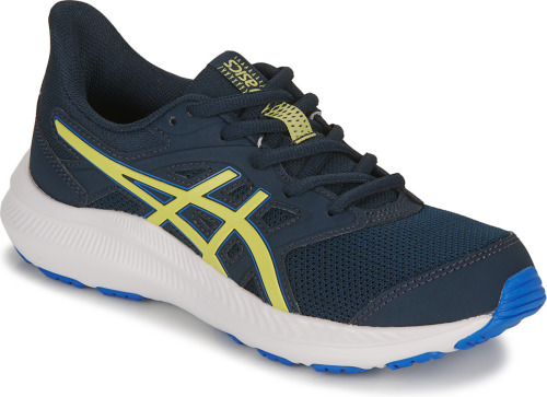 Asics Jolt 4 hardloopschoenen donkerblauw/geel