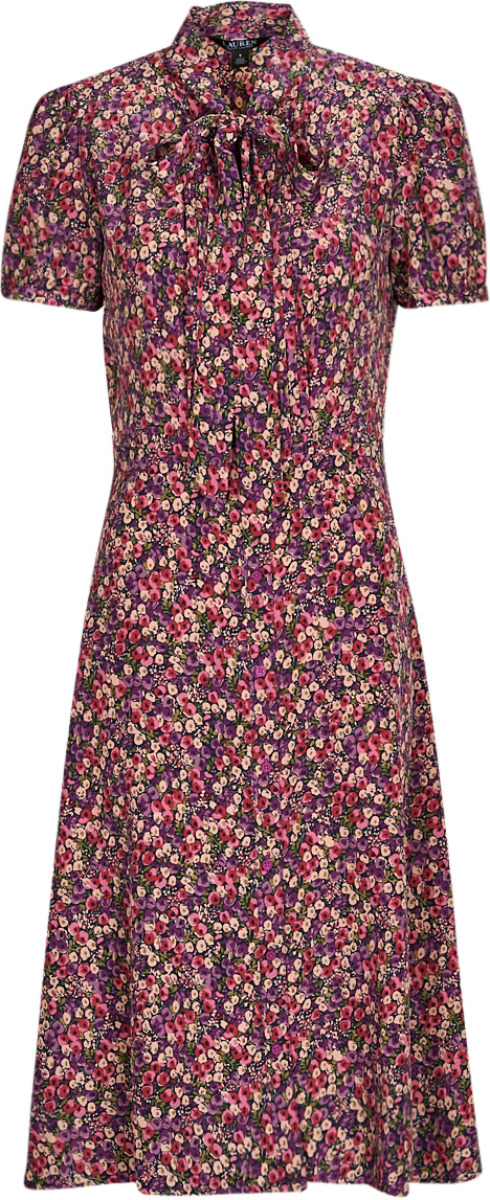 Korte Jurk Lauren Ralph Lauren  ZACHARI-SHORT SLEEVE-DAY DRESS