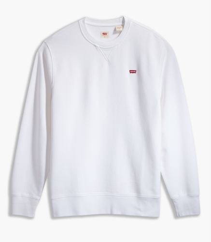 Levi's Sweater met ronde hals logo Chesthit