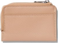 HEMA Portemonnee Drukknoop/rits Taupe 8.5x12