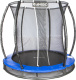 Amigo inground trampoline Deluxe met veiligheidsnet 244 cm blauw