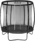 Amigo trampoline Deluxe met veiligheidsnet 244 cm zwart