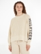 Tommy hilfiger Losse sweater, mouw met opschrift