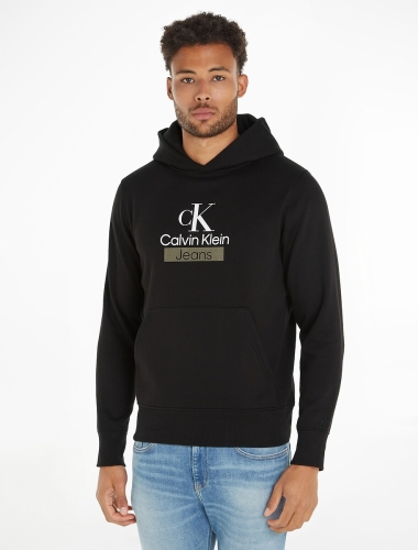 CALVIN KLEIN JEANS Hoodie, stacked archival