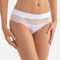 La Redoute Collections Slip in kant en microvezel, Avry