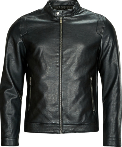 Leren Jas Jack & Jones  JJEROCKY CLEAN JACKET