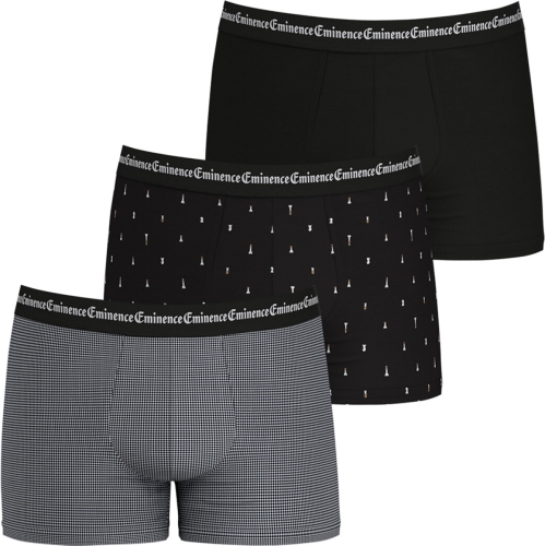 Eminence Set van 3 boxershorts BUSINESS PRINT