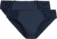 La Redoute Collections Set van 2 slips in kant en microvezel Girofle
