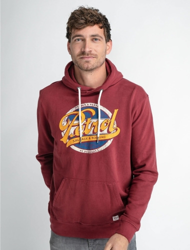 Petrol Industries Hoodie, bedrukt vooraan