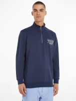 Tommy Jeans Sweater met opstaande kraag, halve rits