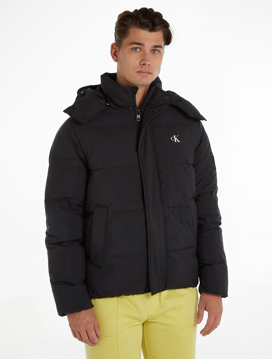 CALVIN KLEIN JEANS Donsjas met kap