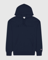 Champion Hoodie met groot logo geborduurd