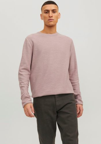 Jack & Jones Trui met ronde hals JJESUMMER LINEN KNIT CREW NECK SN