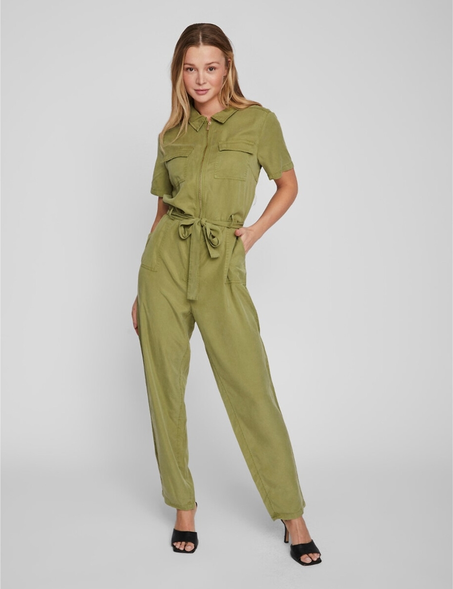 VILA Jumpsuit met korte mouwen