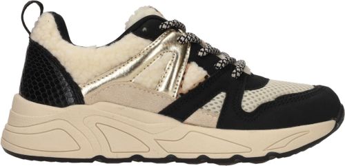 POSH by PS Poelman POSH By Poelman Sneaker Meisjes Zwart/Beige/Goud