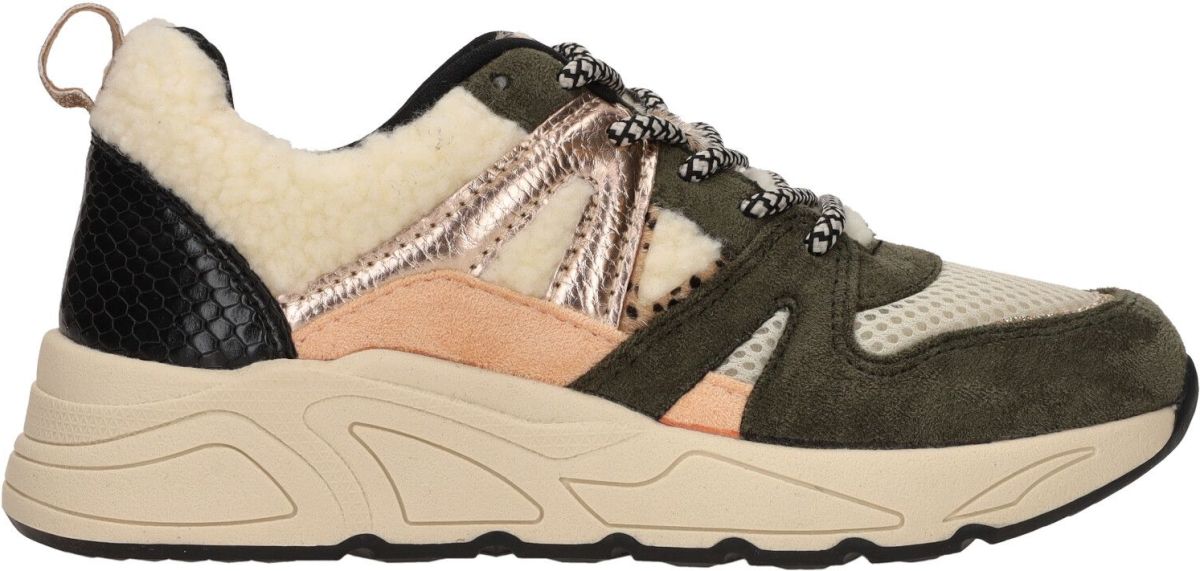 POSH by PS Poelman POSH By Poelman Sneaker Meisjes Groen/Beige