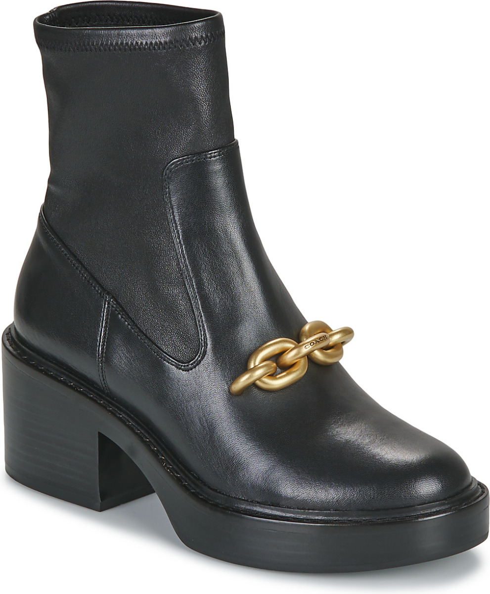 Enkellaarzen Coach  KENNA LEATHER BOOTIE