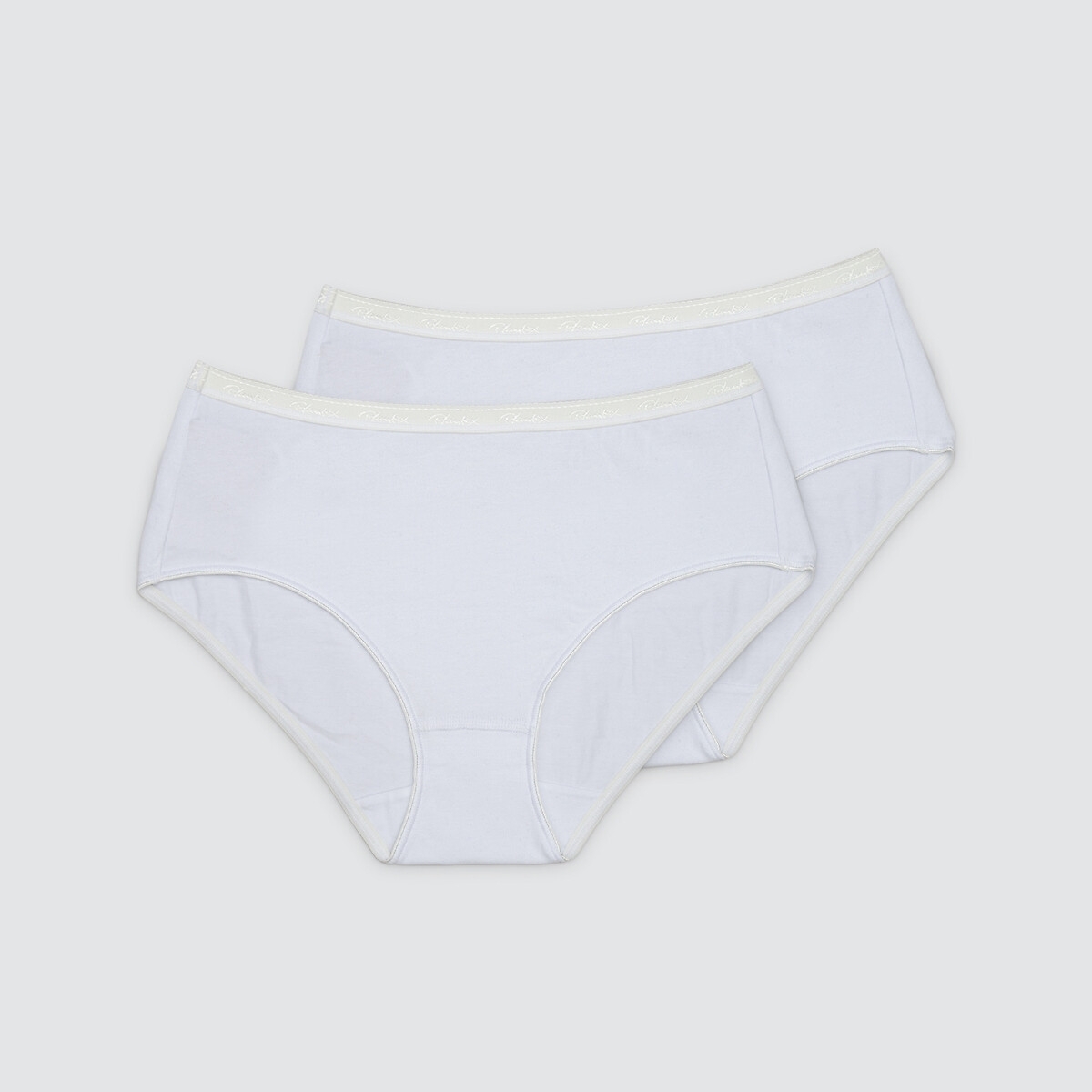 Playtex Set van 2 midi slips in biologisch katoen