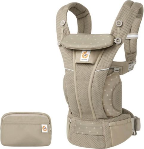 Ergobaby Omni Breeze Draagzak - Soft Olive Diamond