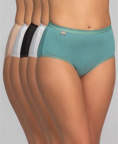 Playtex Set van 5 midi slips Cotton