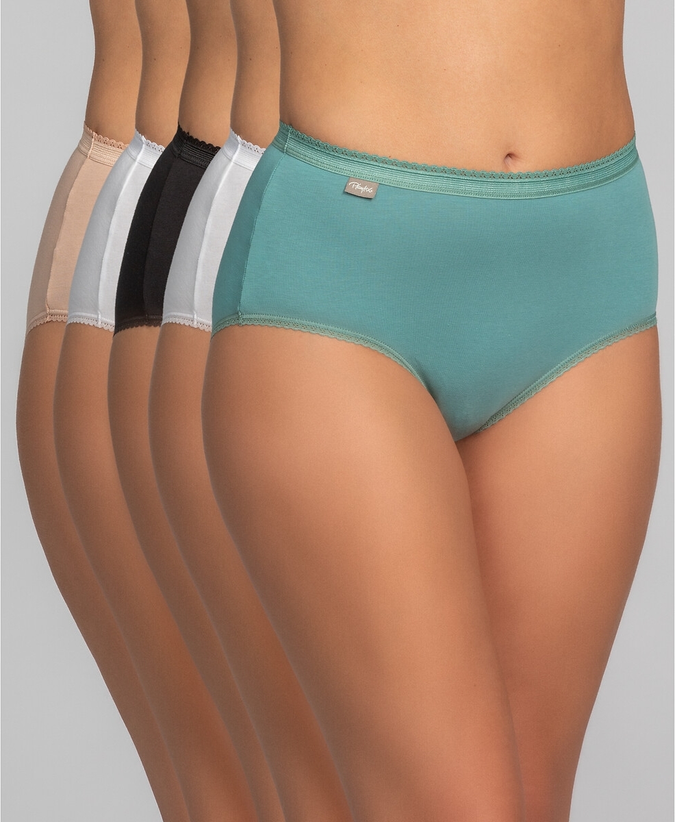 Playtex Set van 5 midi slips Cotton