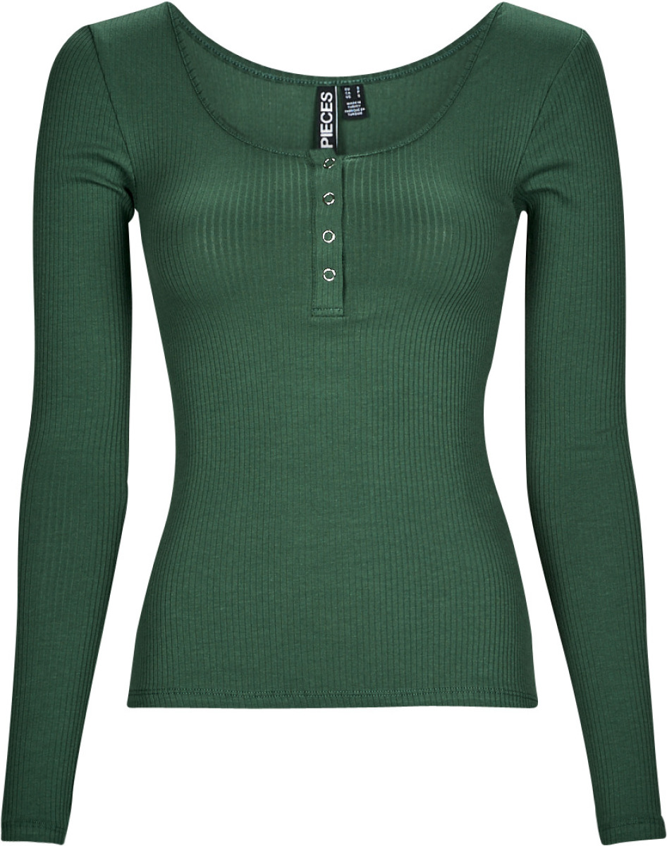 T-Shirt Lange Mouw PIECES  PCKITTE LS TOP NOOS