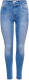 Only high waist skinny jeans blauw