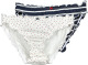 Petit Bateau Set van 2 slips met franjes in katoen