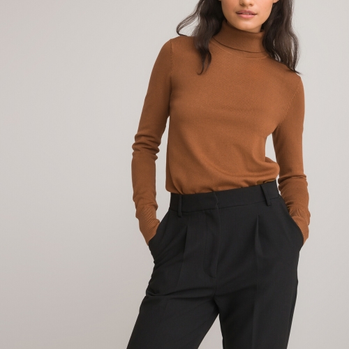 La Redoute Collections Basic trui, rolkraag