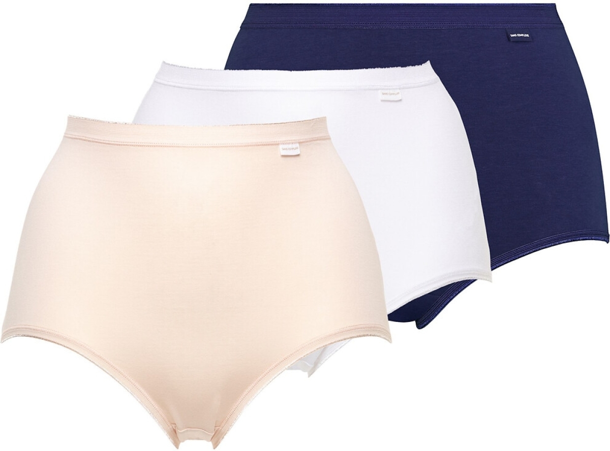Sans Complexe Set van 3 hoge slips Simplement Coton bio