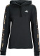 adidas Sportswear hoodie zwart/dierenprint