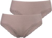 s.Oliver RED LABEL Beachwear Brasil-slip in modieuze ribkwaliteit