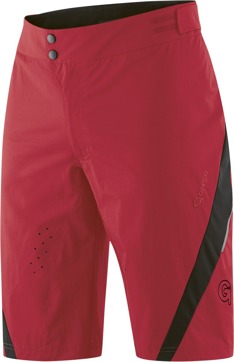Gonso Fietsbroek ERO korte fietsbroek voor heren met zitkussen, slijtvast en vormvast