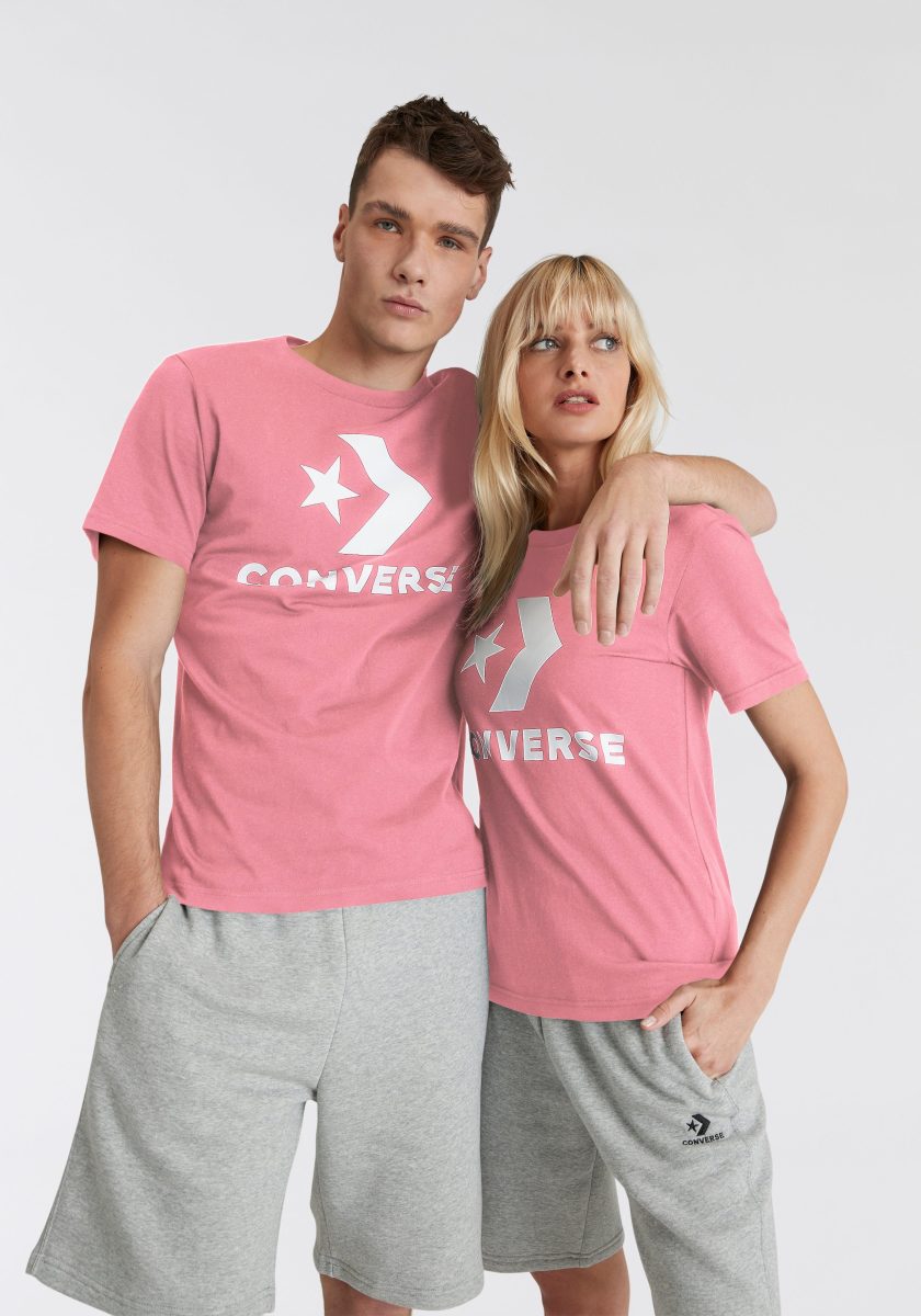 Converse T-shirt GO-TO STAR CHEVRON TEE Uniseks (1-delig)