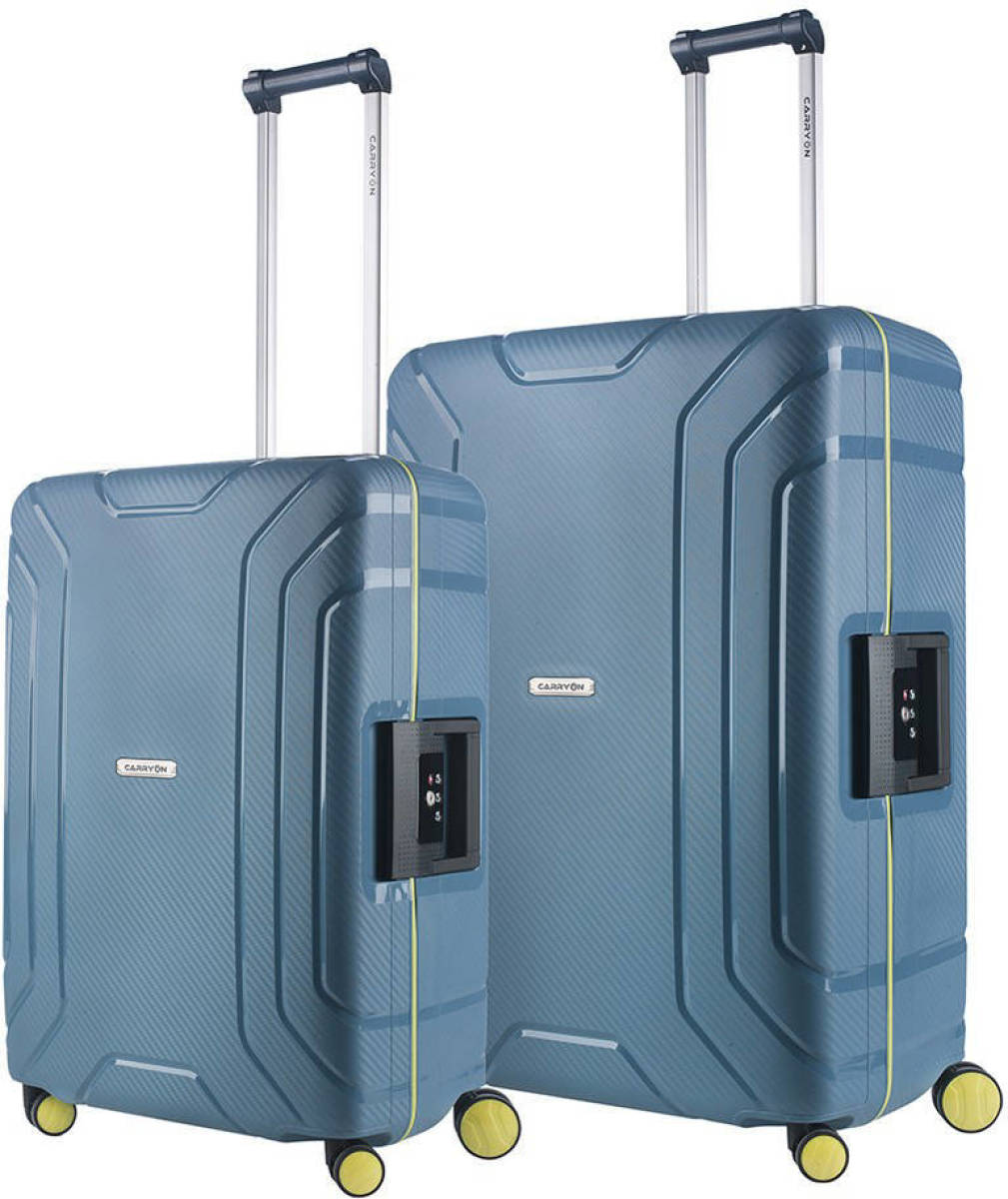 CarryOn Steward Trolleyset 2pc ijsblauw